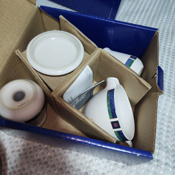 PFALTZGRAFF NIB PERENNIALS HOSTESS SET ATALYA DESIGN - Picture 2 of 5